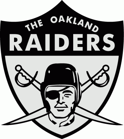 Oakland Raiders 1963 Primary Logo iron on transfers for T-shirts